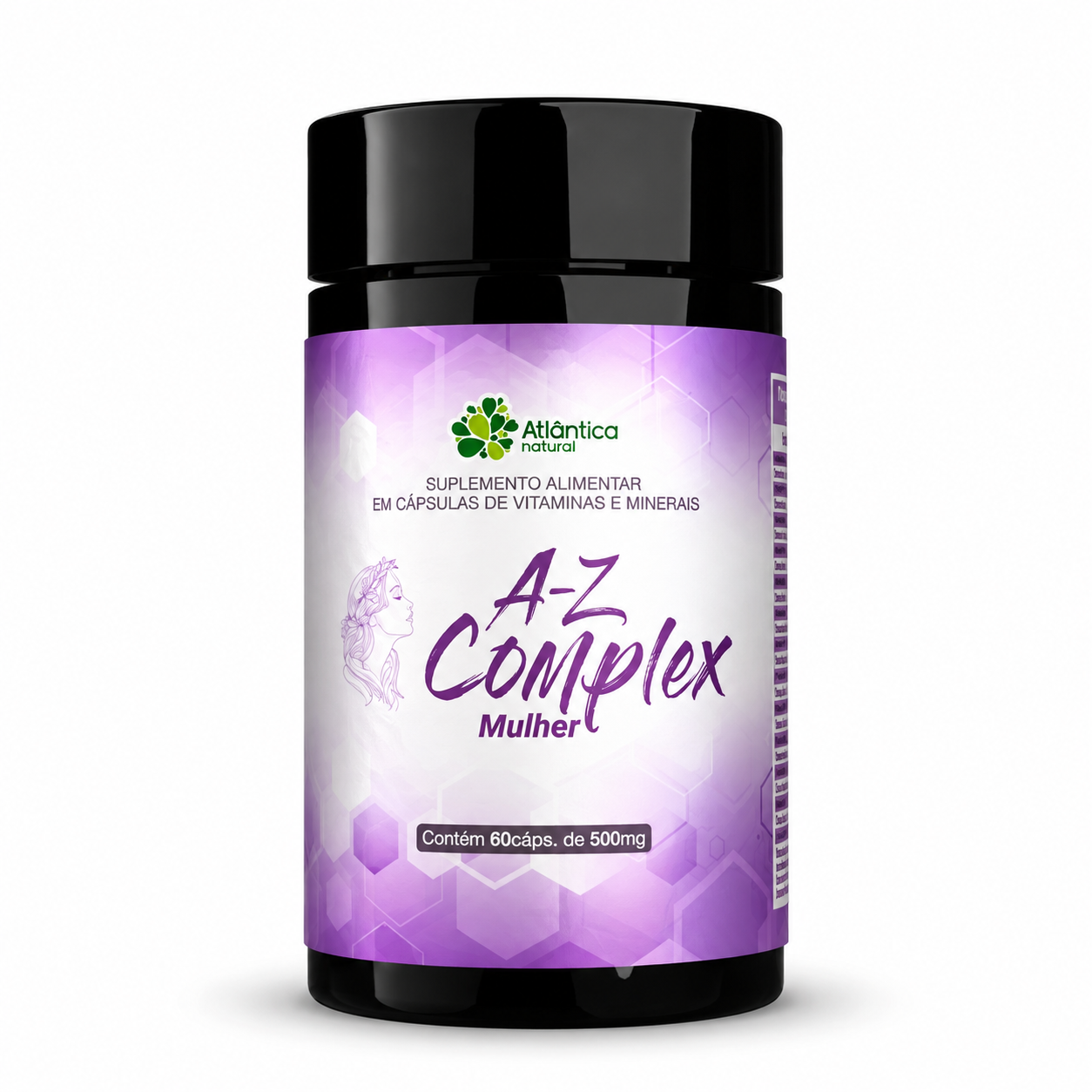 Atlantica Natural A-Z Complex - Mulher - 60 Cápsulas